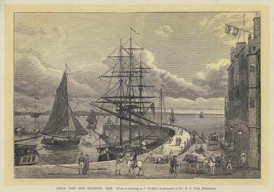 Muelle y puerto de Leith de English School