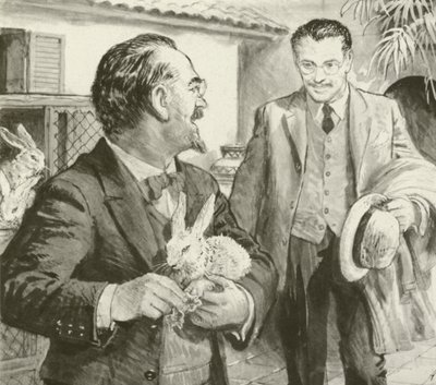 León Trotsky (litografía) de English School