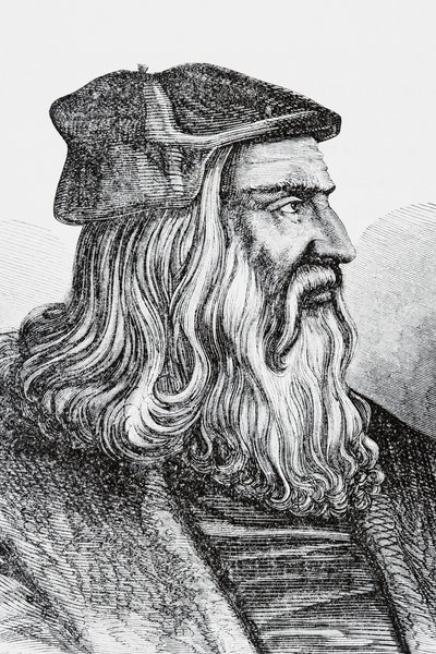Leonardo Da Vinci de English School