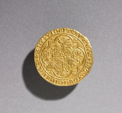 Leopardo de oro de Eduardo III de Inglaterra de English School