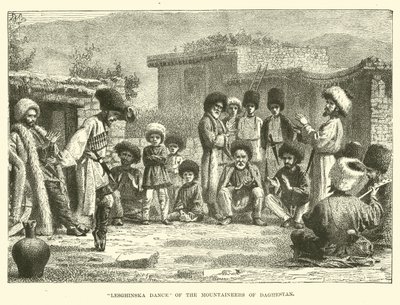 Danza Lesghinska de los montañeses de Daguestán de English School