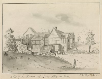 Abadía de Lesnes en Kent de English School