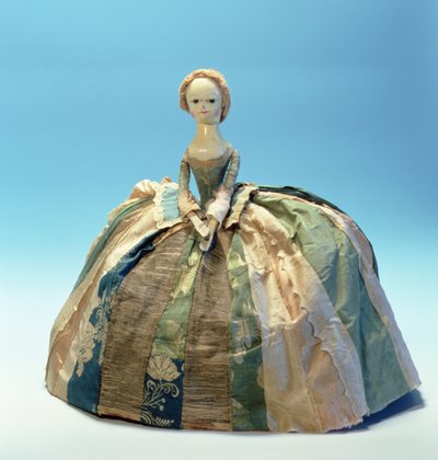 Muñeca Letitia Penn (madera y textil) de English School
