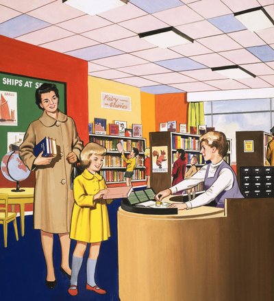 Encargado de biblioteca de English School