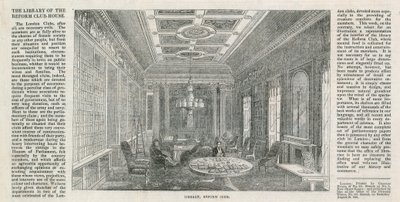 Biblioteca, el Reform Club de English School
