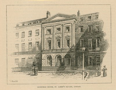 Lichfield House en St Jamess Square de English School