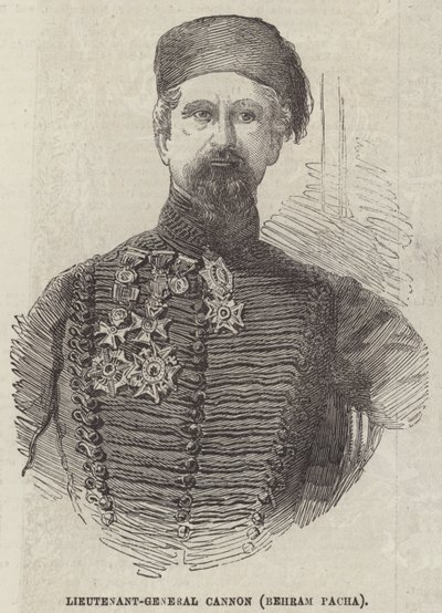 Teniente General Cannon (Behram Pacha) de English School