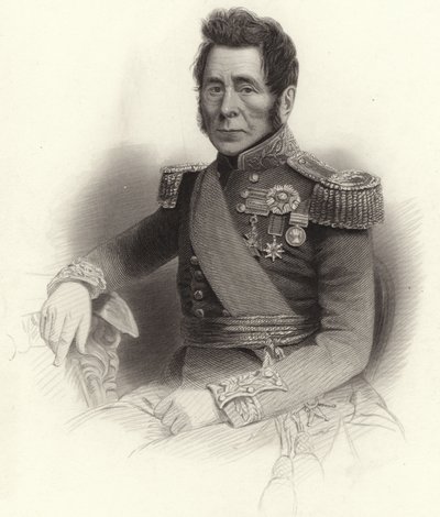 Teniente General Sir John Fox Burgoyne de English School