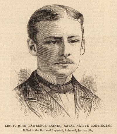 Teniente John Lawrence Raines, contingente nativo de Natal de English School