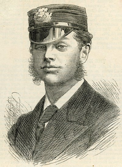 Teniente R.H. Archer, 1875 de English School