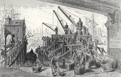 Diques de Limehouse de English School