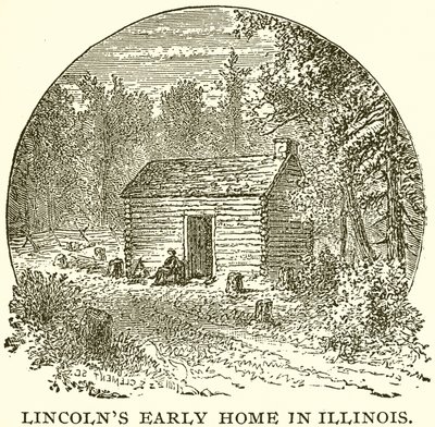 El primer hogar de Lincoln en Illinois de English School