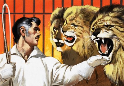 Domador de leones de English School