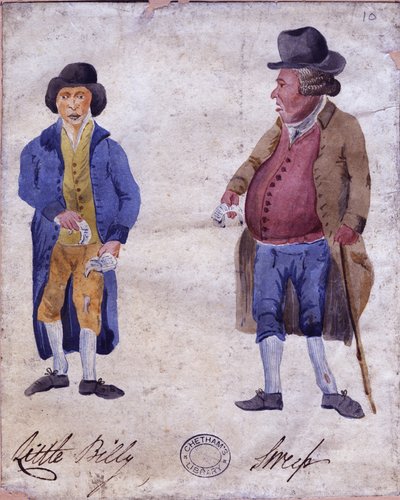 Pequeño Billy y Sweep, principios del siglo XIX de English School
