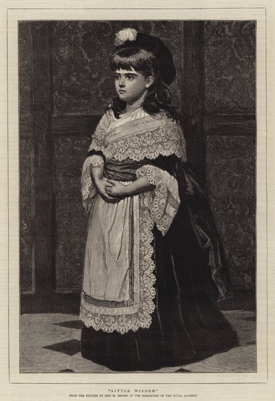Pequeña Sabiduría (grabado) de English School