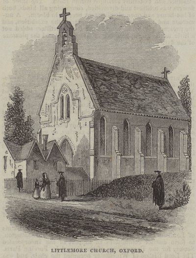 Iglesia de Littlemore, Oxford (grabado) de English School