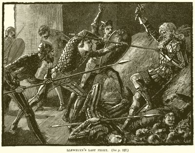 La última lucha de Llywelyn de English School