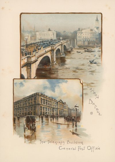 Puente de Londres, El edificio del Telégrafo, Oficina General de Correos de English School