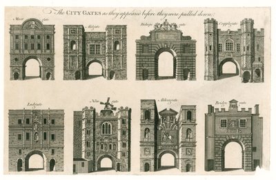 Puertas de Londres de English School