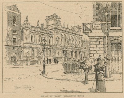 Universidad de Londres, Burlington House de English School