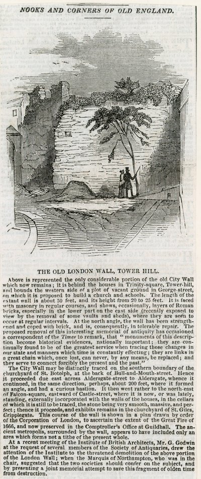 Muro de Londres - Tower Hill de English School