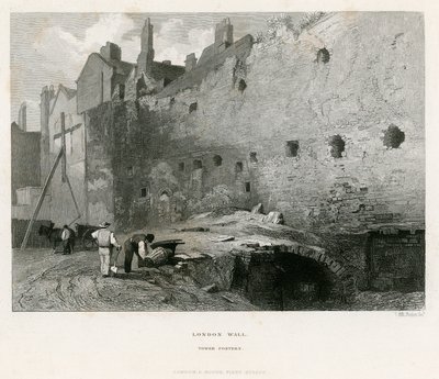 Muro de Londres, Tower Postern de English School