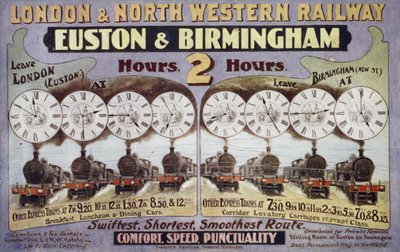 Ferrocarril de Londres y Noroeste, Euston y Birmingham de English School