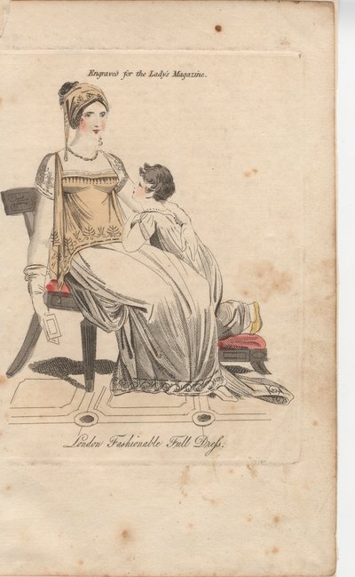 Vestido de gala de moda en Londres de English School