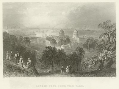 Londres desde el Parque de Greenwich de English School