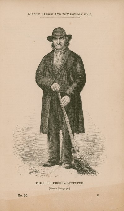 Trabajo de Londres y los pobres de Londres de English School