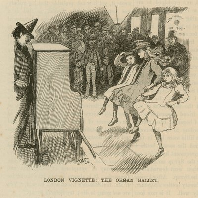 Viñeta de Londres: el ballet del órgano de English School