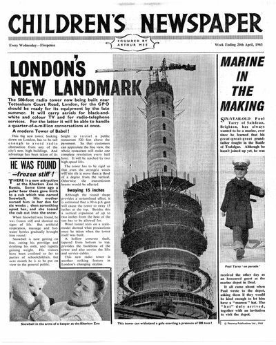El nuevo hito de Londres: La Torre de la Oficina de Correos, portada de 