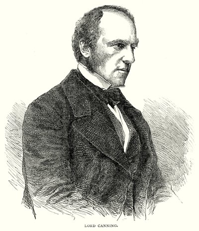 Lord Canning (grabado) de English School