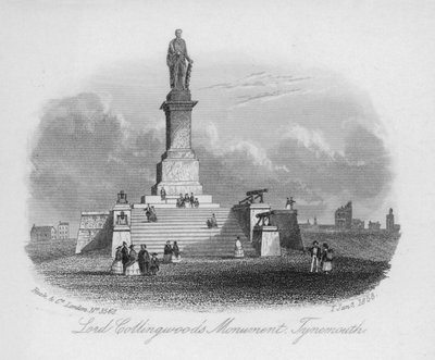 Monumento a Lord Colingwood, Tynemouth de English School