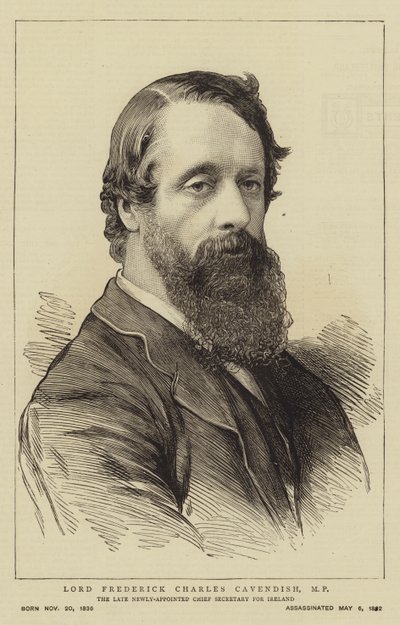 Lord Frederick Charles Cavendish, MP de English School