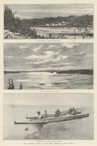 Los viajes de Lord Lonsdale en las regiones árticas de América del Norte de English School