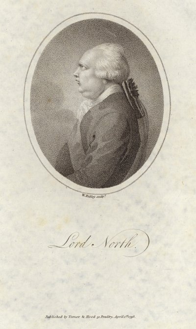 Lord North, político inglés de English School