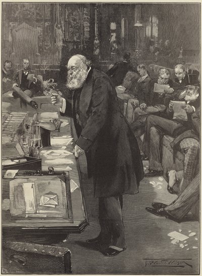Lord Salisbury sobre el proyecto de ley de los consejos parroquiales en la Cámara de los Lores de English School