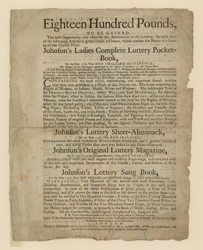 Publicaciones de lotería de English School