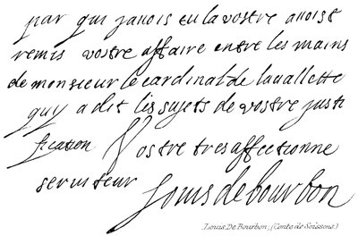 Luis De Borbón (Conde de Soissons) de English School