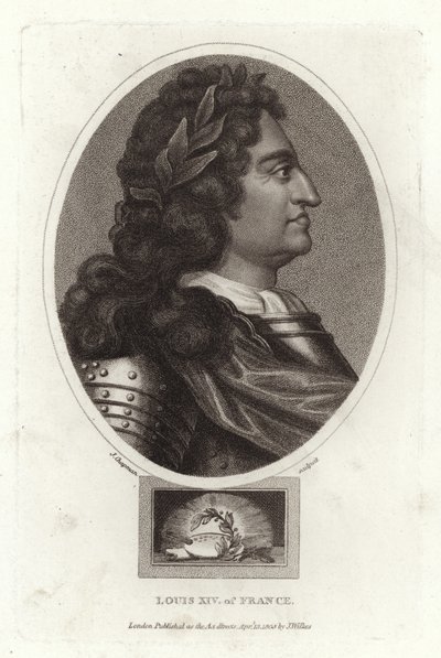 Luis XIV de Francia de English School