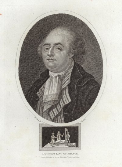 Luis XVI, Rey de Francia de English School