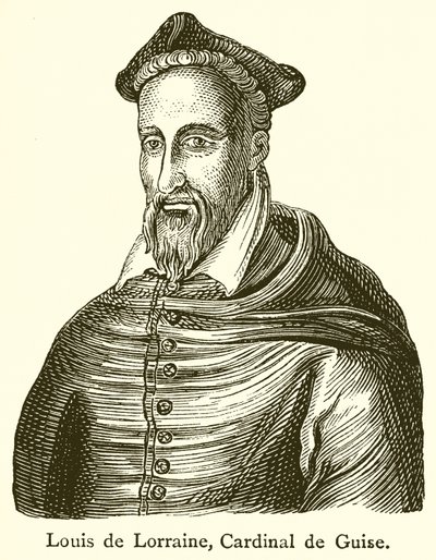 Luis de Lorena, Cardenal de Guisa de English School