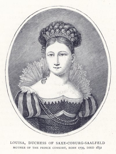 Luisa, Duquesa de Sajonia-Coburgo-Saalfeld de English School