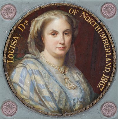 Luisa, sexta duquesa de Northumberland (óleo) de English School