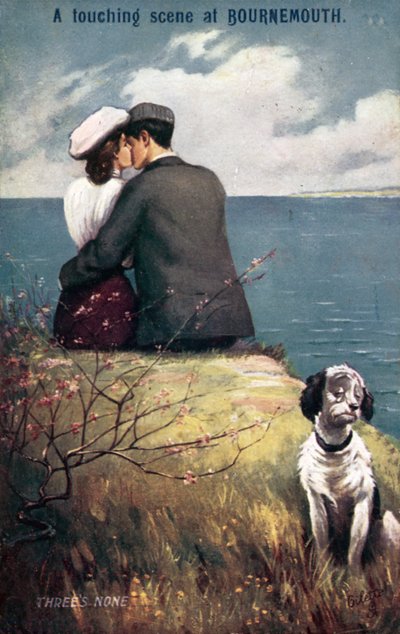 Amantes en Bournemouth, con perro excluido de English School