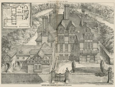 Lowther Lodge, Kensington, Londres de English School