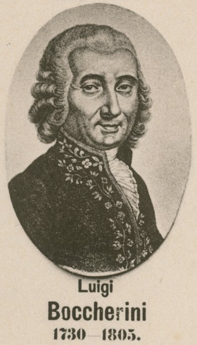 Luigi Boccherini (grabado) de English School