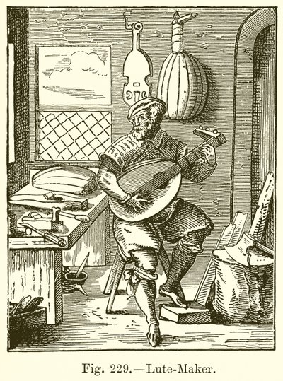 Fabricante de laúdes de English School