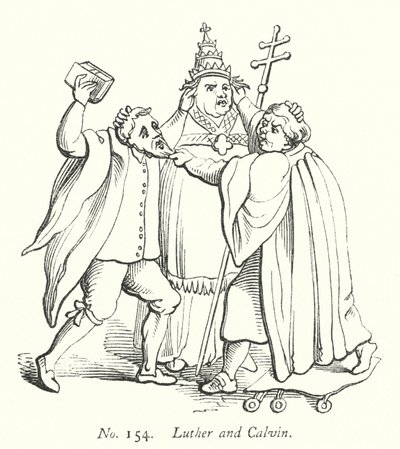 Lutero y Calvino de English School